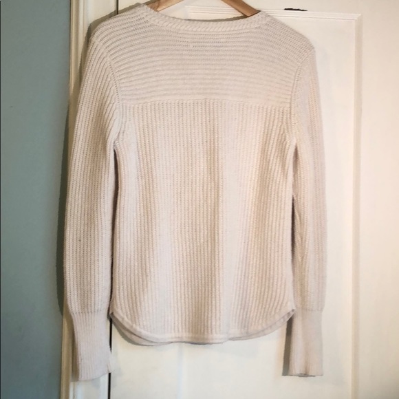 Ann Taylor Loft - white sweater, size S - Picture 3 of 6